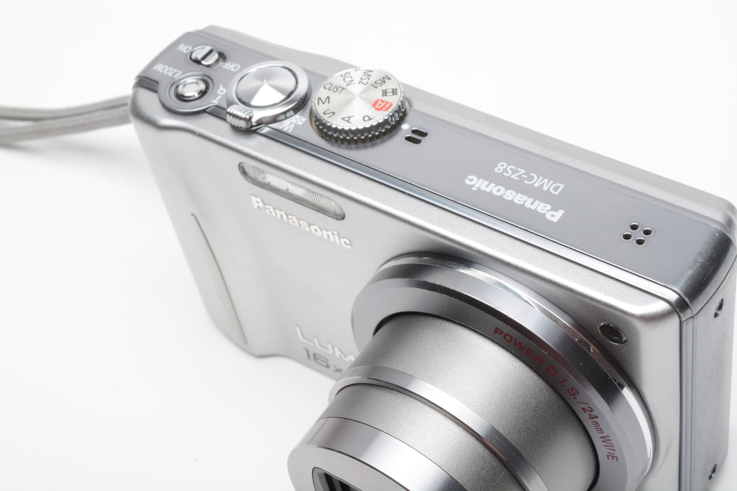 Panasonic Lumix ZS-8 14.1MP Digital Point&Shoot, Batt+charger+4GB SD Bargain