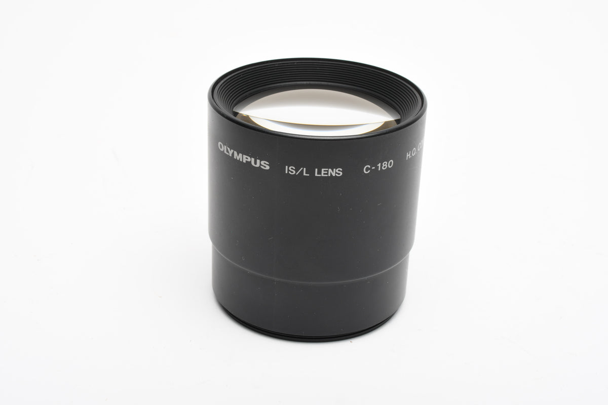 Olympus IS/L Lens C-180 H.Q. Converter 1.7X 52mm, in case