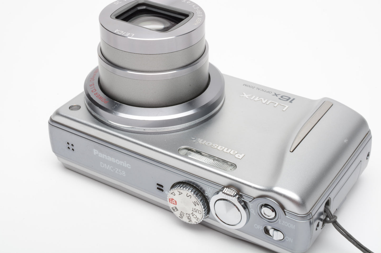 Panasonic Lumix ZS-8 14.1MP Digital Point&Shoot, Batt+charger+4GB SD Bargain