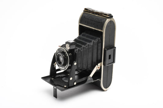 Voigtländer Bessa Folding camera w/Voigtar 10.5cm f7.7 lens, Works, Nice Vintage