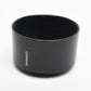 Tamron Lens Hood Shade 55mm diameter hard plastic lens hood