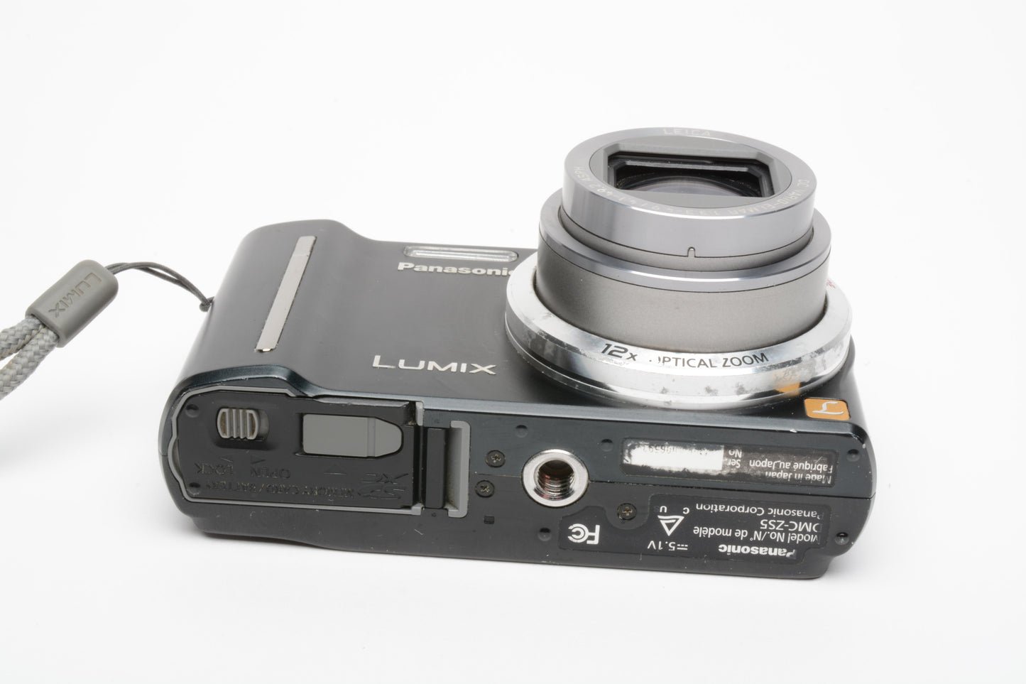 Panasonic Lumix DMC-ZS5 10.1MP Digital Point&Shoot Camera For Parts or Repair