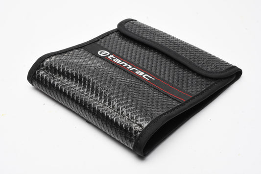 Tamrac Nylon filter pouch 6x6" for large filter up to 5x5" filters, Clean