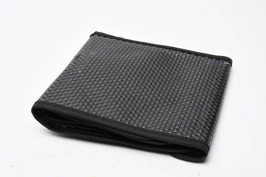 Tamrac Nylon filter pouch 6x6" for large filter up to 5x5" filters, Clean