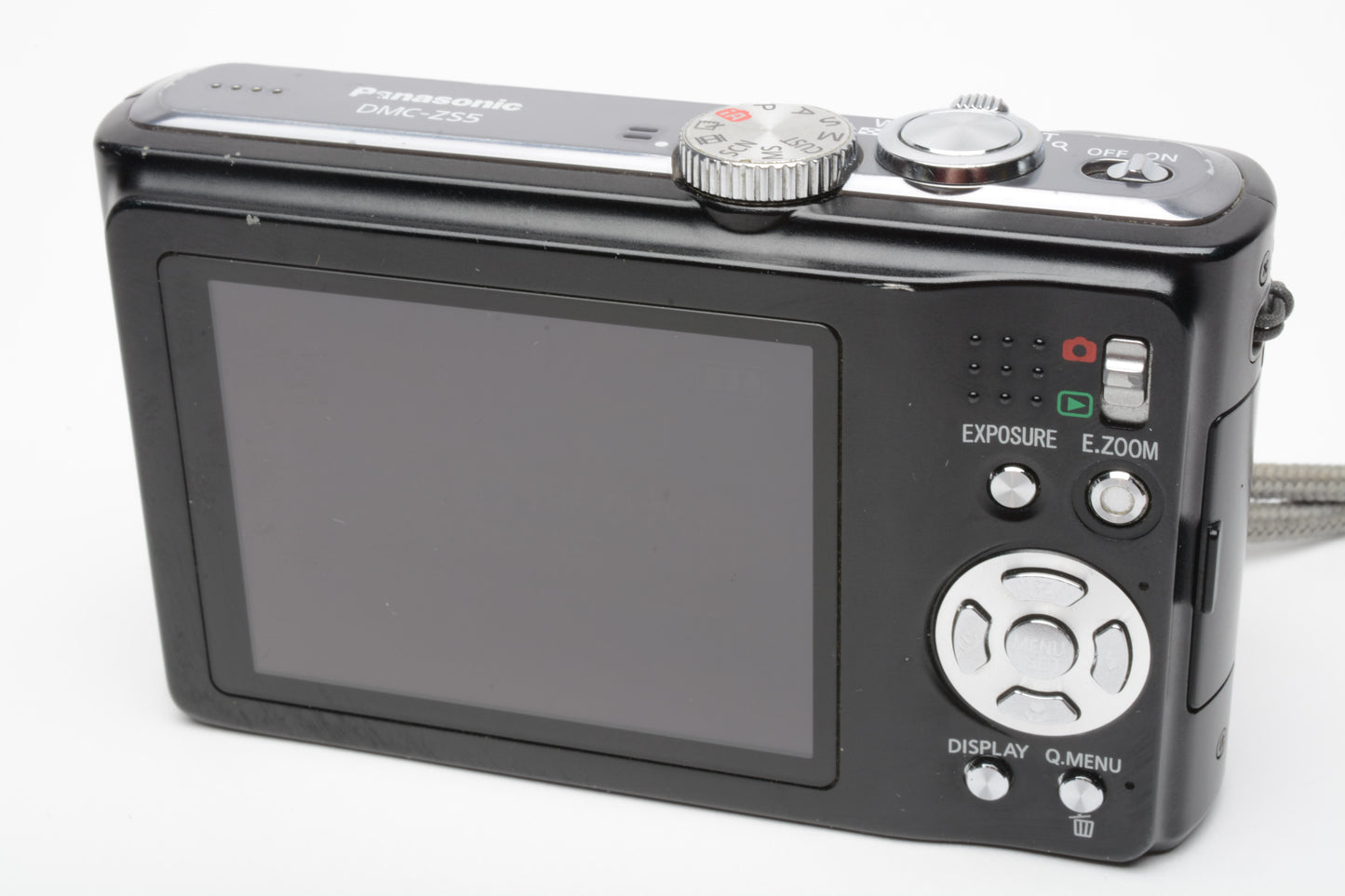 Panasonic LUMIX DMC-TZ3 7.2MP Digital Point&Shoot Camera, Batt+charger+USB