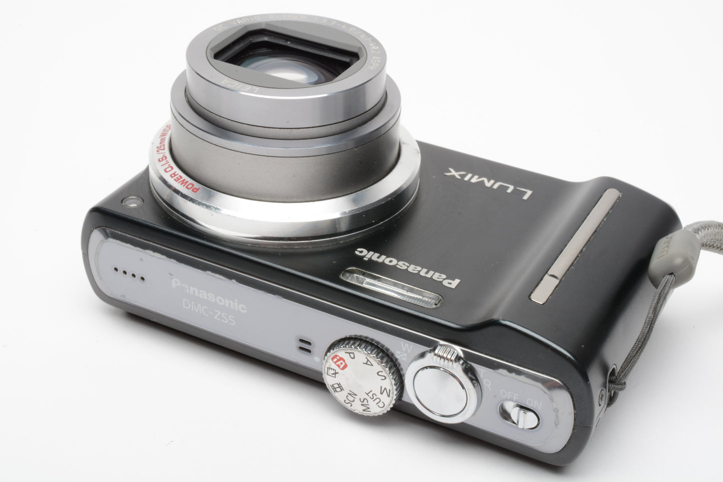 Panasonic LUMIX DMC-TZ3 7.2MP Digital Point&Shoot Camera, Batt+charger+USB