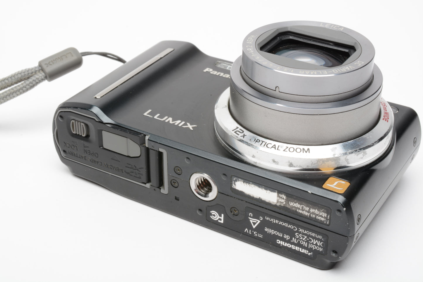 Panasonic LUMIX DMC-TZ3 7.2MP Digital Point&Shoot Camera, Batt+charger+USB