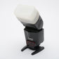 Canon 430EX II Speedlite flash w/case+stand+diffuser, very clean, gently used