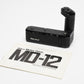 Nikon MD-12 Motor Drive, tested, works great, w/Manual