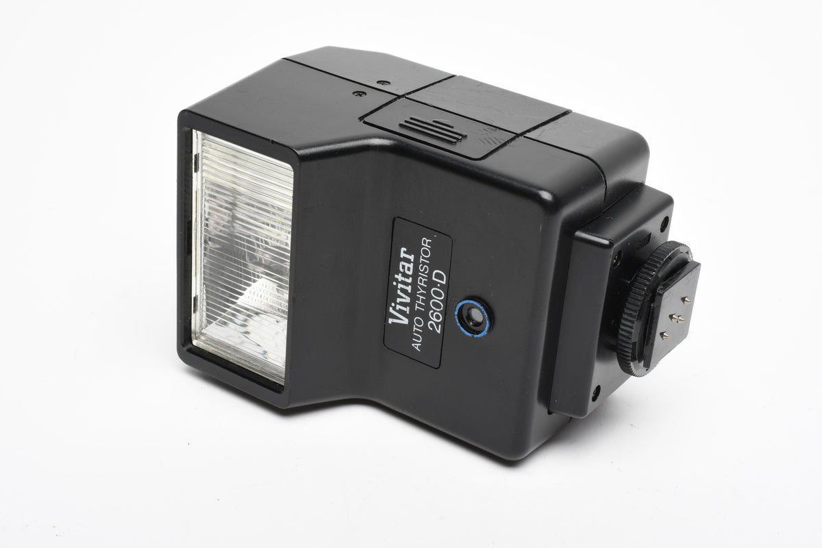 Vivitar Auto Thyristor 2600D M/P/O Flash For Minolta/Pentax/Olympus