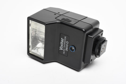 Vivitar Auto Thyristor 2600D M/P/O Flash For Minolta/Pentax/Olympus