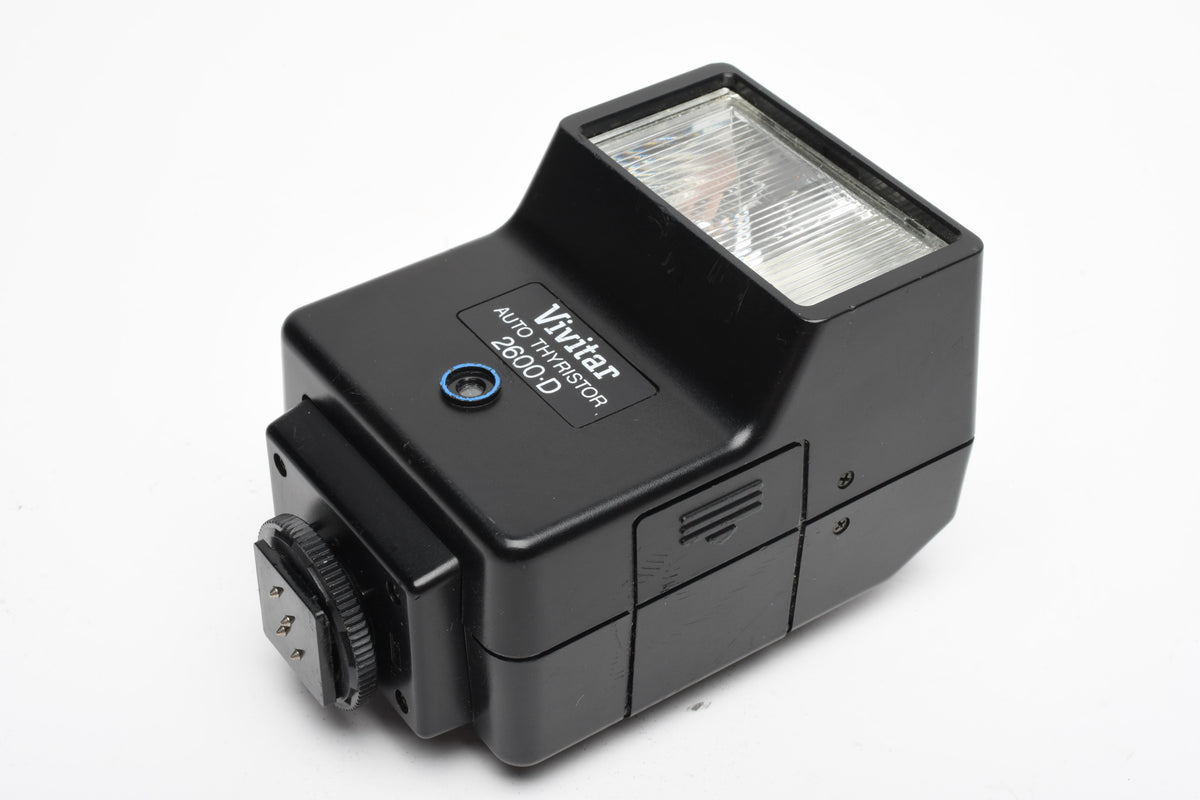 Vivitar Auto Thyristor 2600D M/P/O Flash For Minolta/Pentax/Olympus