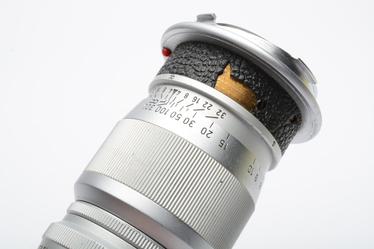 Leica Leitz Elmar 9cm f4 lens, clean, fog, *Read