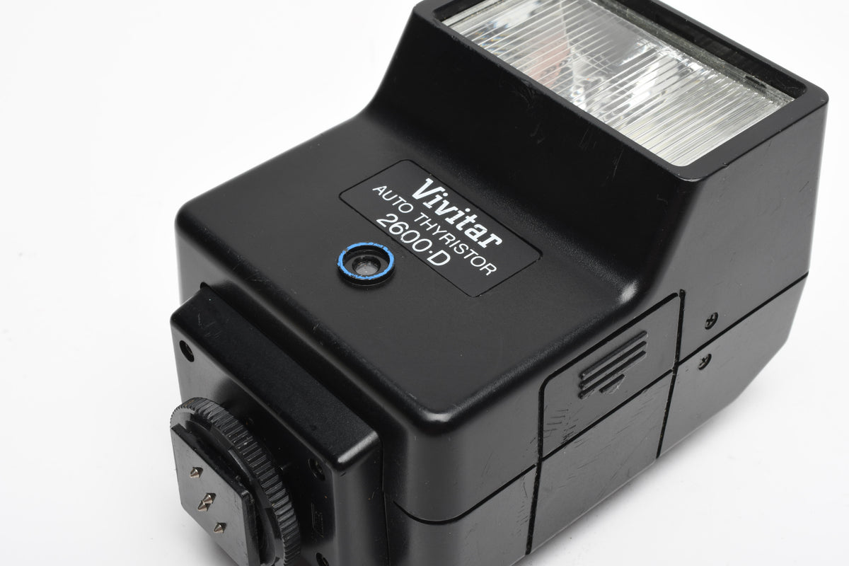 Vivitar Auto Thyristor 2600D M/P/O Flash For Minolta/Pentax/Olympus