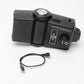 Vivitar 283 Auto-Thyristor Flash w/Sync cord, Japan version, Very clean, Tested