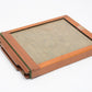 3X 4x5 film sheet holders, wood, w/dark slides, clean, vintage