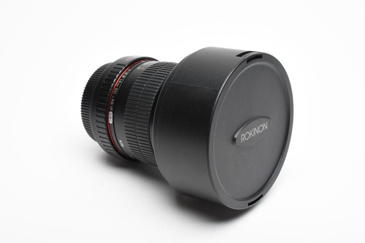 Rokinon 14mm f2.8 ED AS IF UMC Lens for Canon EF Mount, Great!