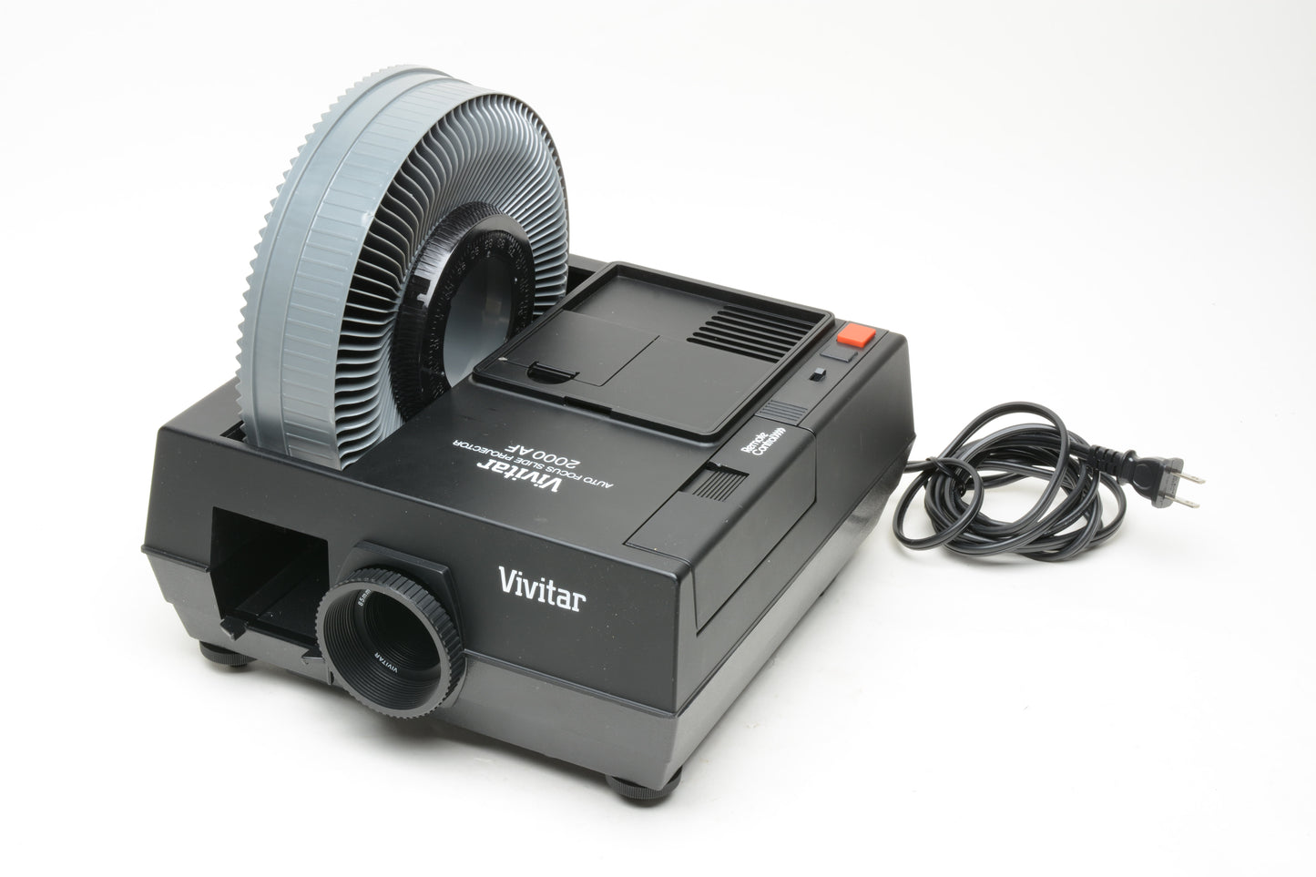 Vivitar 2000AF 35mm Slide projector, tested, great! w/Box, tray, remote