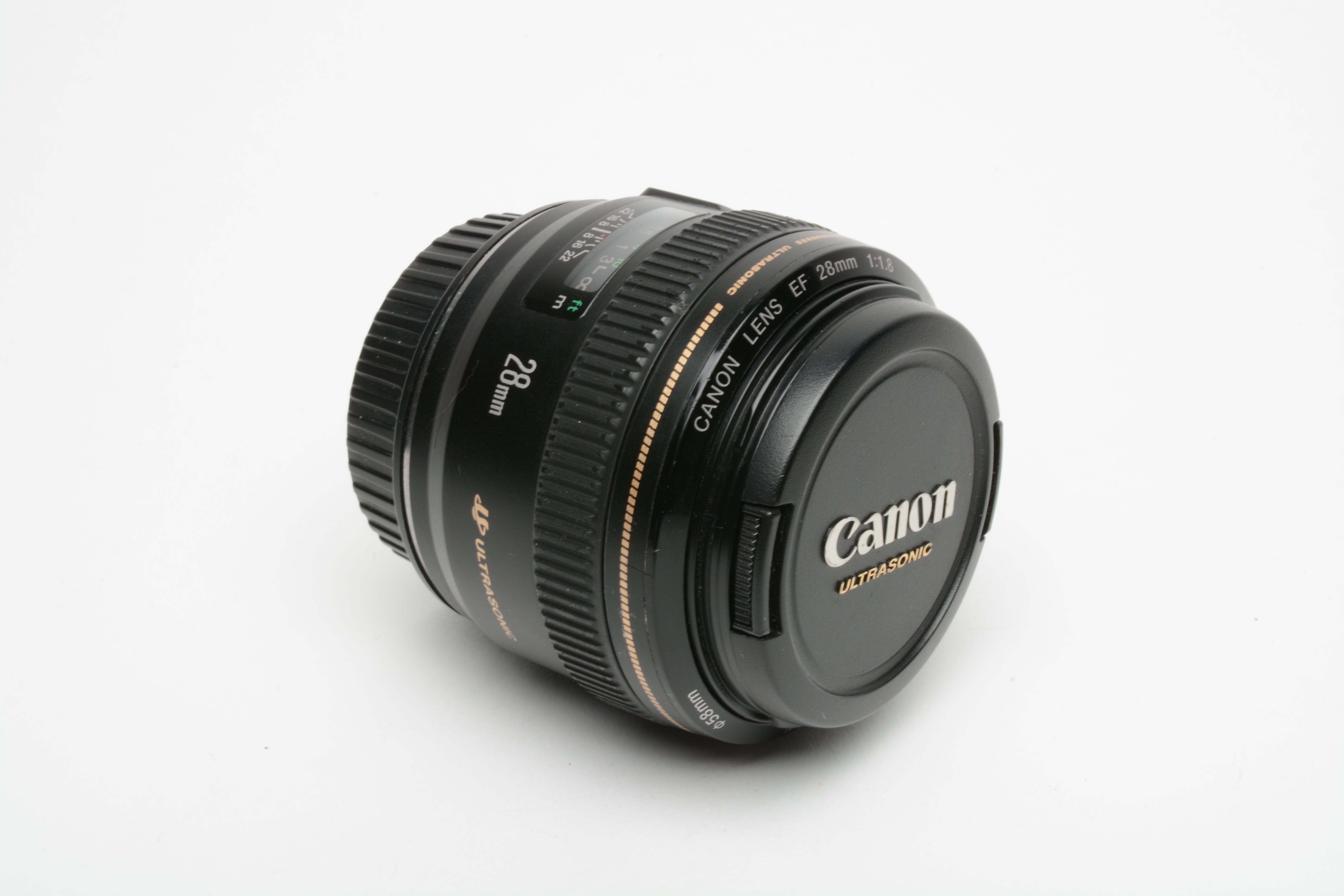 Canon EF 28mm f1.8 USM lens, caps, nice & sharp! – RecycledPhoto