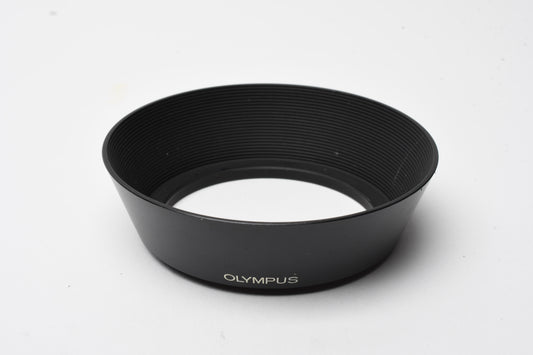Olympus 28mm f3.5 metal lens hood, Genuine, Clean