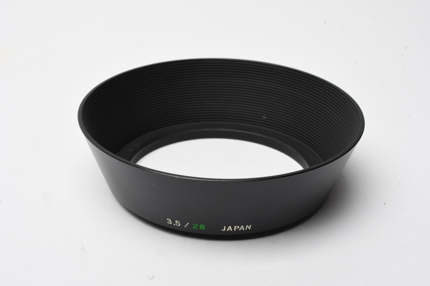 Olympus 28mm f3.5 metal lens hood, Genuine, Clean