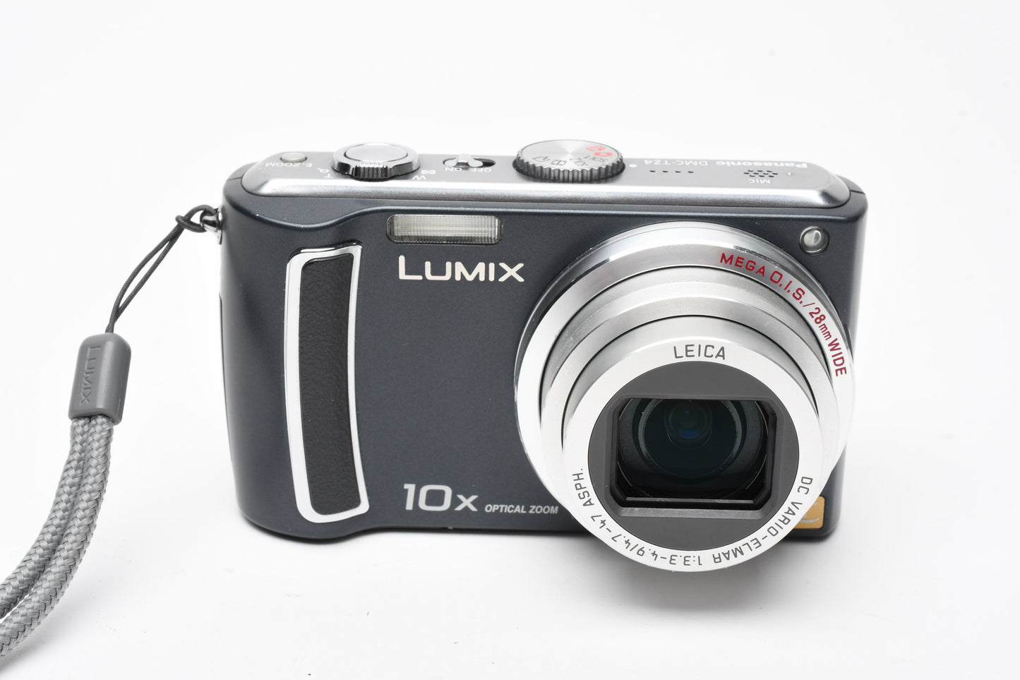 Panasonic Lumix DMC-TZ4 8.1MP Digital Point&Shoot bundle, 2batts, SD card