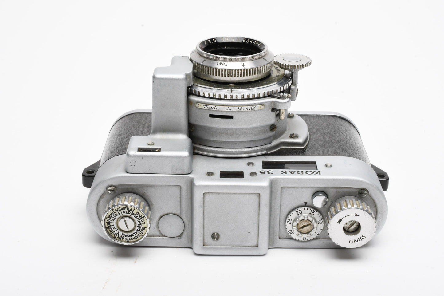 Kodak 35 Rangefinder w/50mm f3.5 lens, vintage camera, Works, nice collector piece