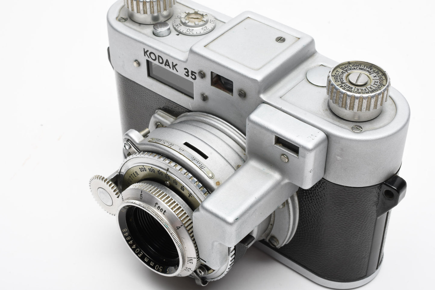 Kodak 35 Rangefinder w/50mm f3.5 lens, vintage camera, Works, nice collector piece