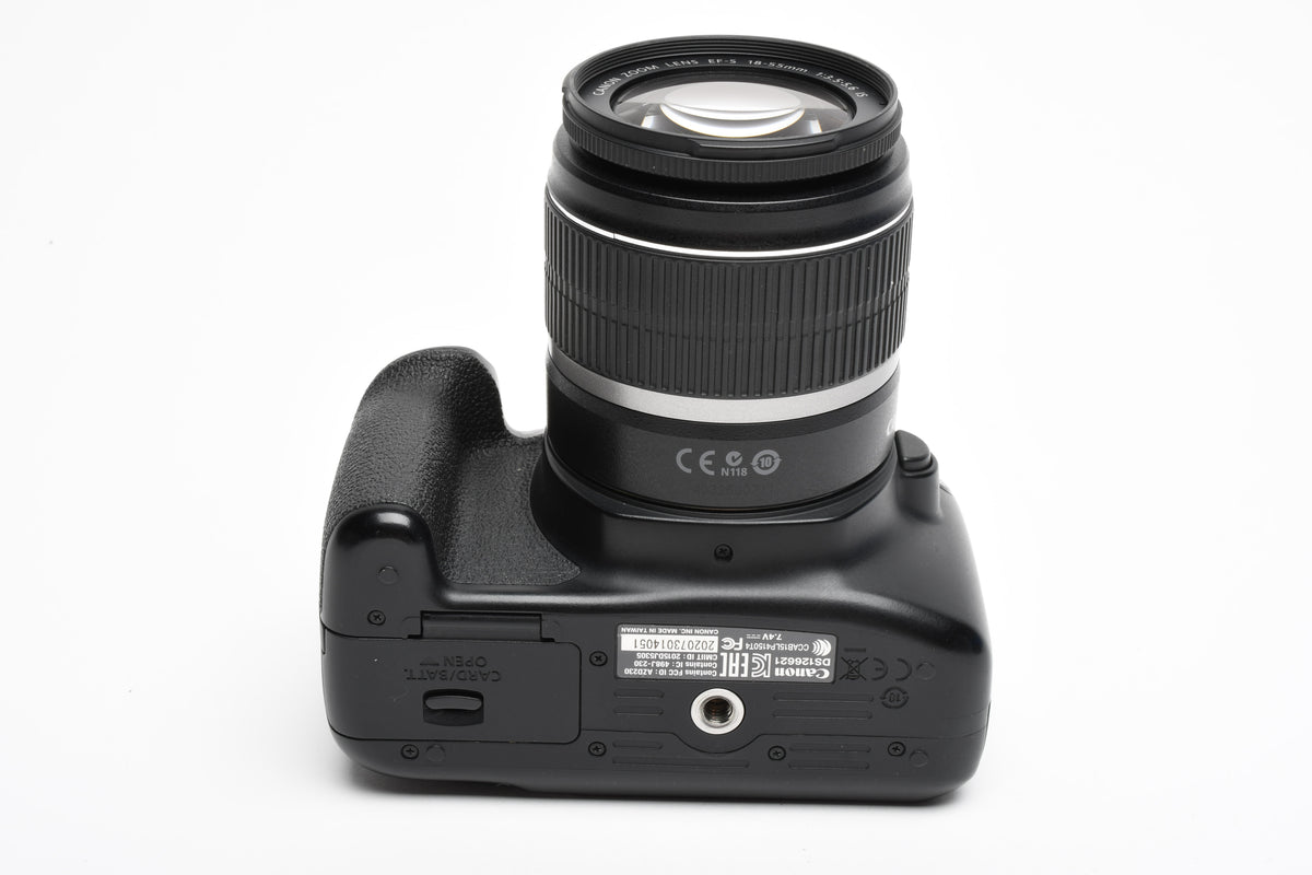 Canon EOS Rebel T6 DSLR w/18-55mm f3.5-5.6 IS, w/Batt, Charger, Strap 17,965 Acts, Nice!