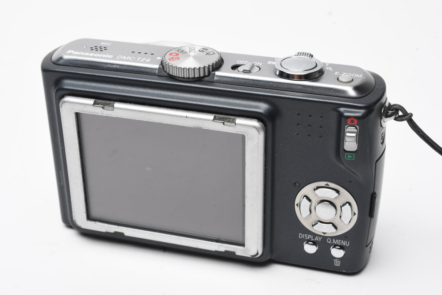 Panasonic Lumix DMC-TZ4 8.1MP Digital Point&Shoot bundle, 2batts, SD card