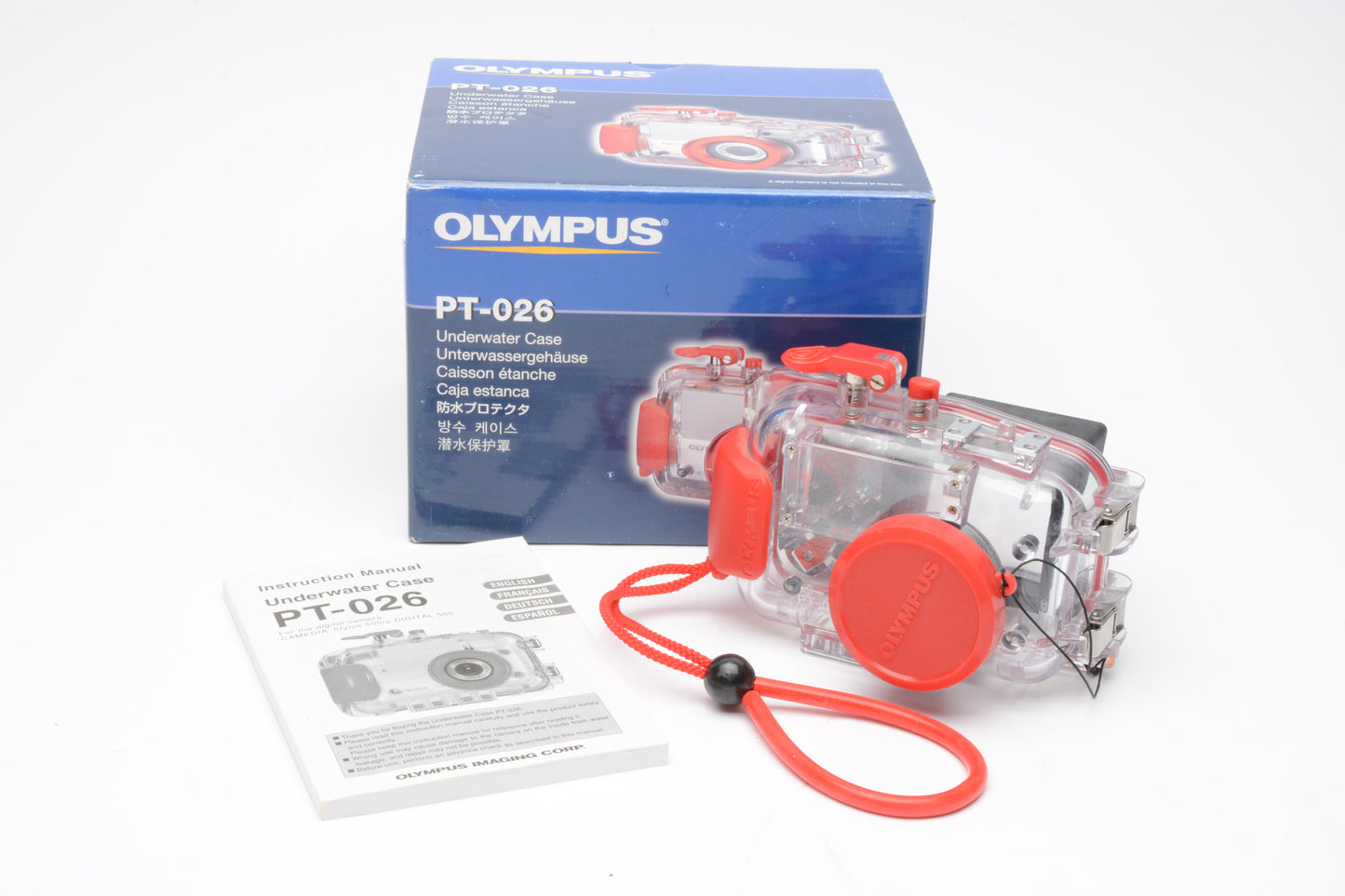 Olympus PT-026 Underwater Housing case for Stylus 500, Boxed