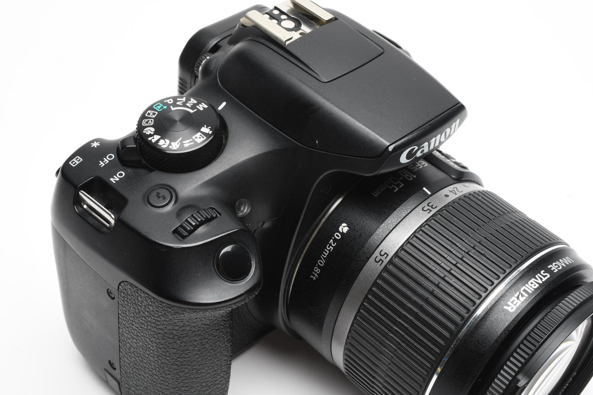 Canon EOS Rebel T6 DSLR w/18-55mm f3.5-5.6 IS, w/Batt, Charger, Strap 17,965 Acts, Nice!