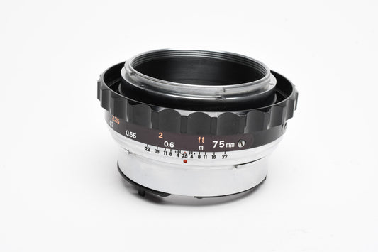 Bronica 75mm Helicoid Ring for S2 S2A, very light use