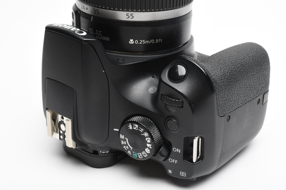 Canon EOS Rebel T6 DSLR w/18-55mm f3.5-5.6 IS, w/Batt, Charger, Strap 17,965 Acts, Nice!