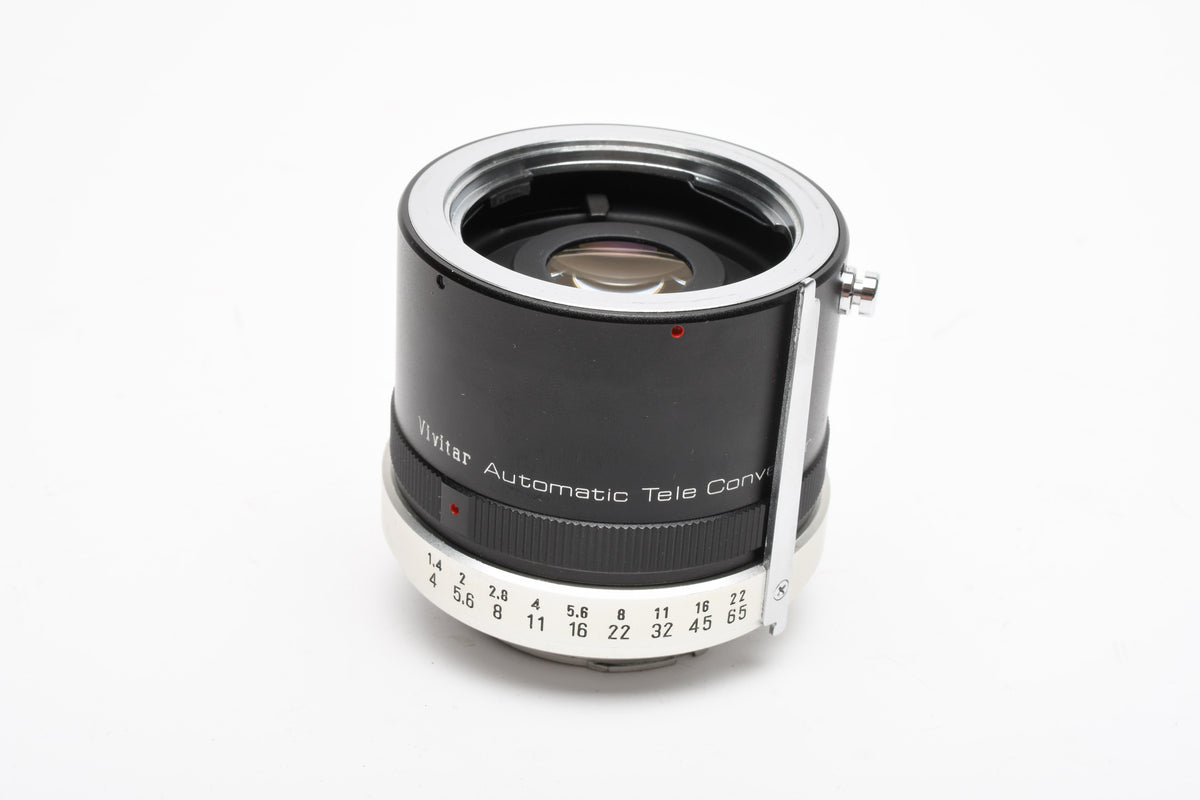 Vivitar 3X-5 Tele converter for Minolta MD w/Caps, Case, Boxed