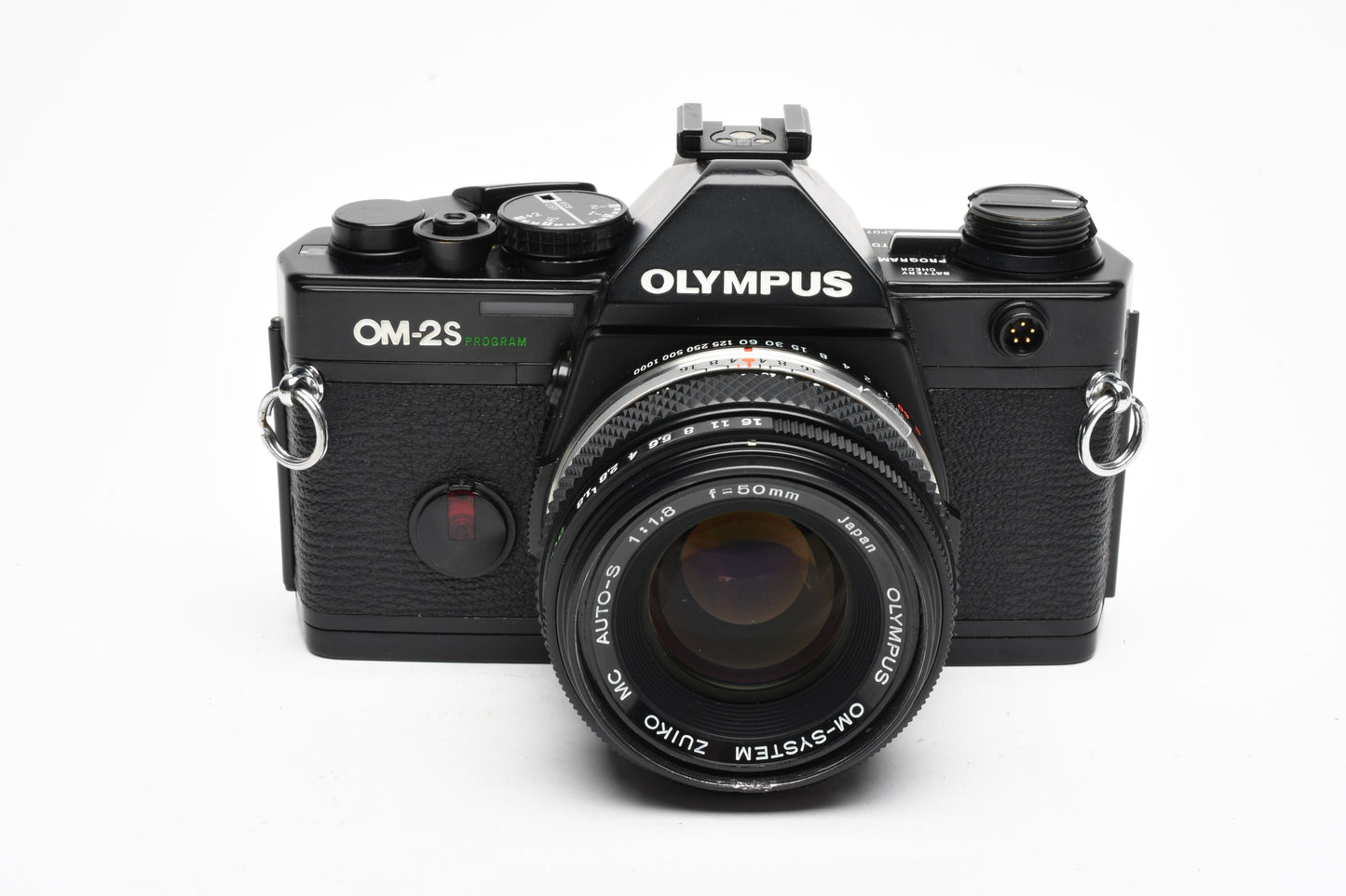 Olympus OM-2S Program 35mm SLR Body w/50mm f1.8, Tested, Very clean