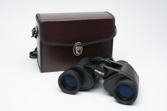 Minolta 7x35 MK standard wide binoculars, clean, w/case
