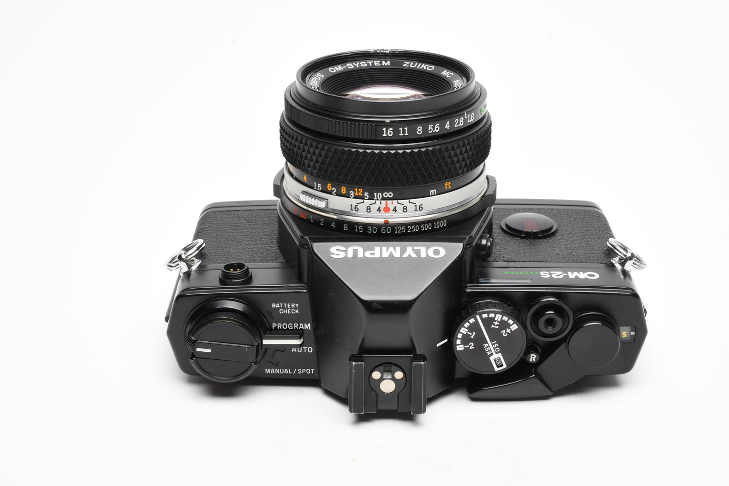 Olympus OM-2S Program 35mm SLR Body w/50mm f1.8, Tested, Very clean