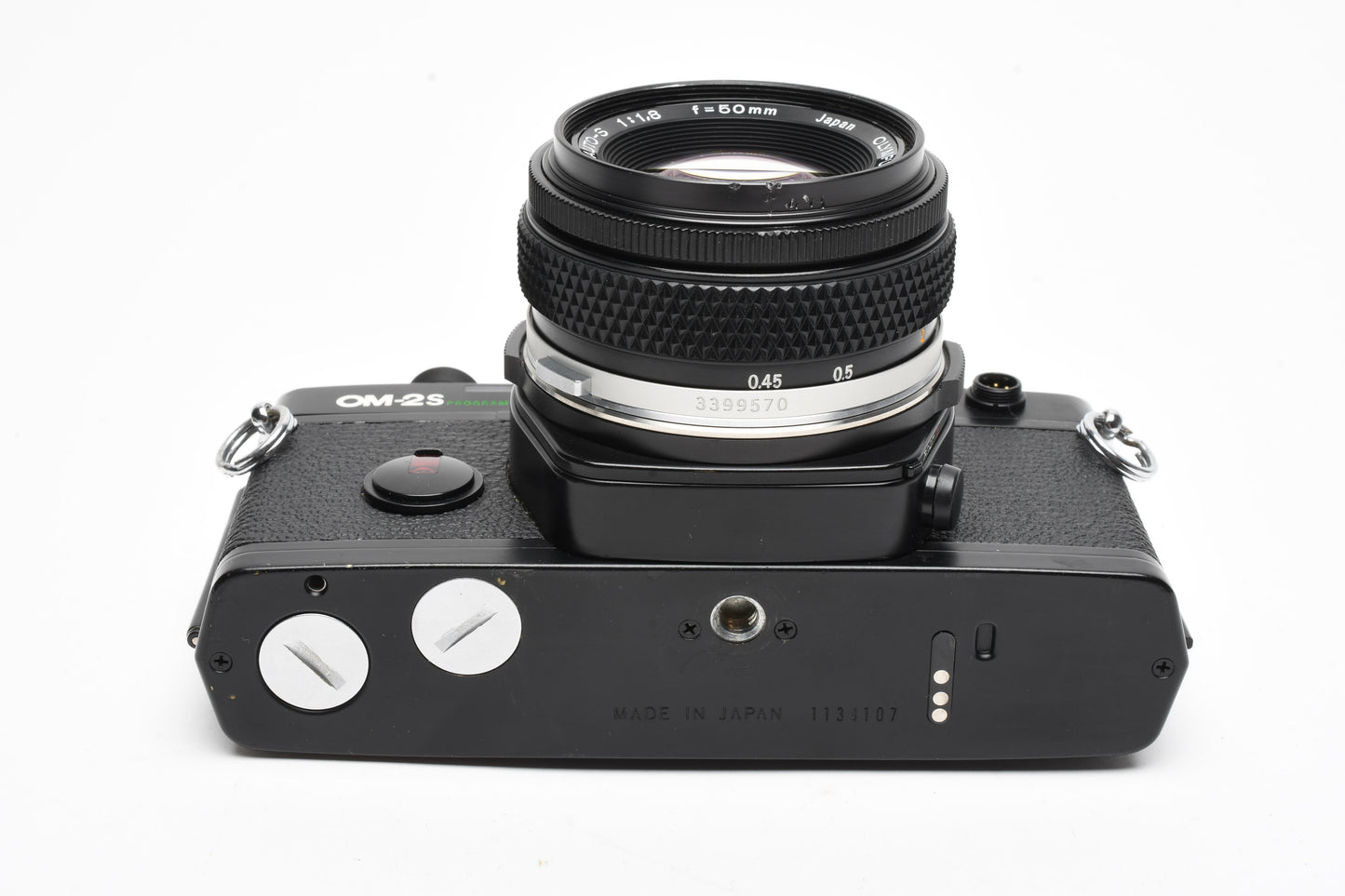 Olympus OM-2S Program 35mm SLR Body w/50mm f1.8, Tested, Very clean
