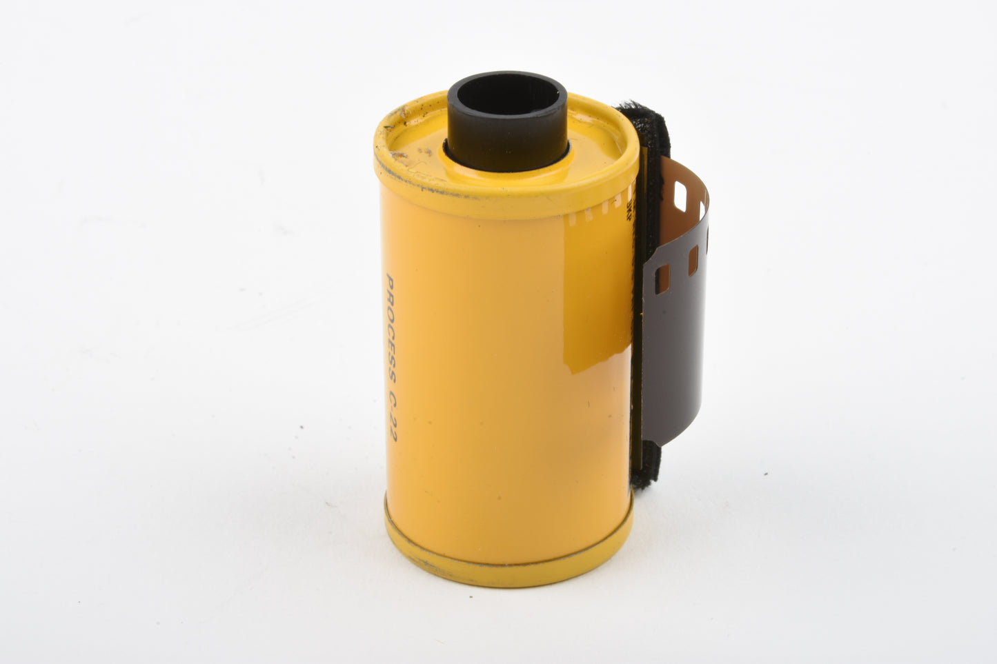 Kodak CX 135-20 C22 80ASA film in yellow metal canister