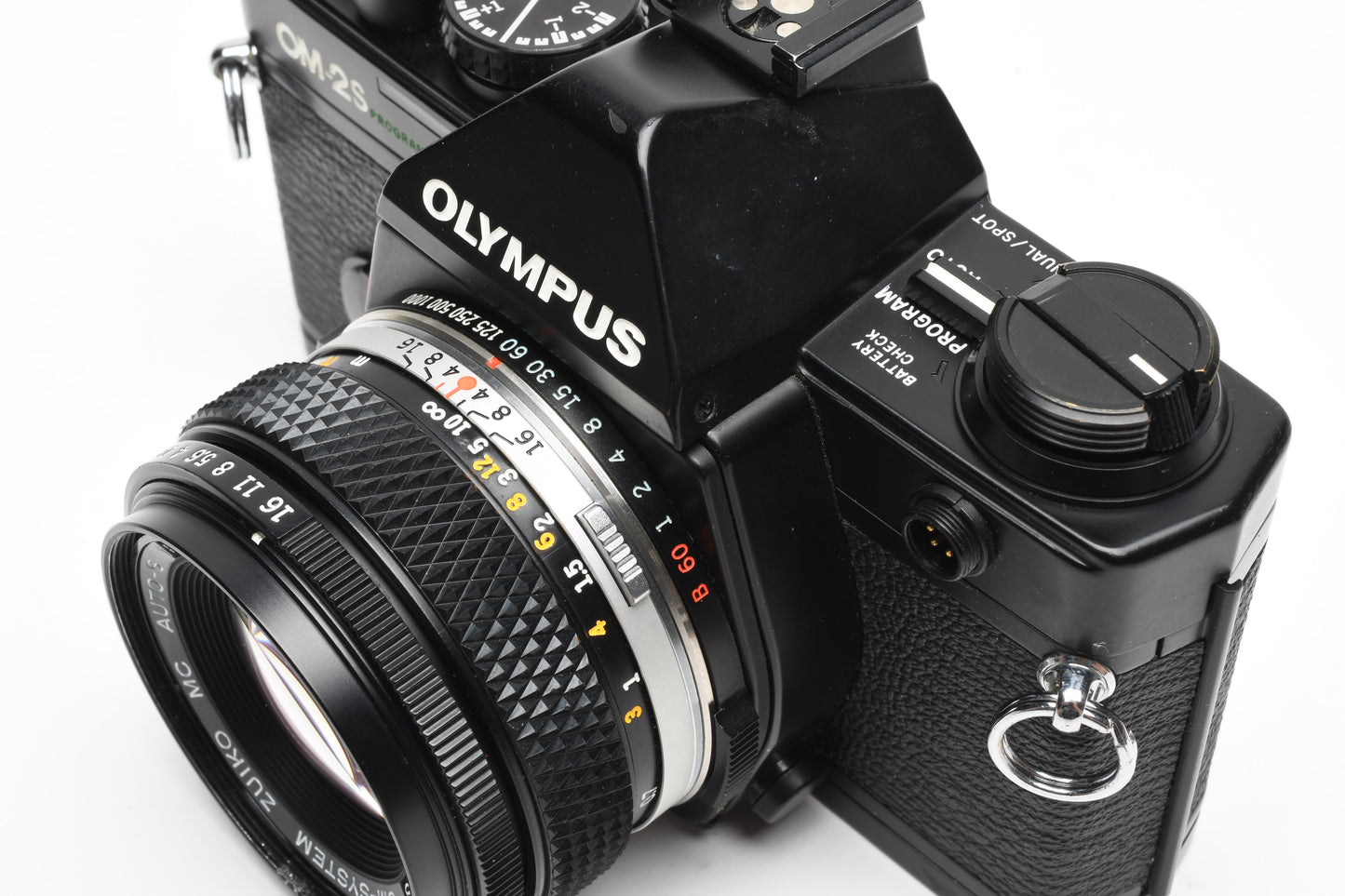 Olympus OM-2S Program 35mm SLR Body w/50mm f1.8, Tested, Very clean