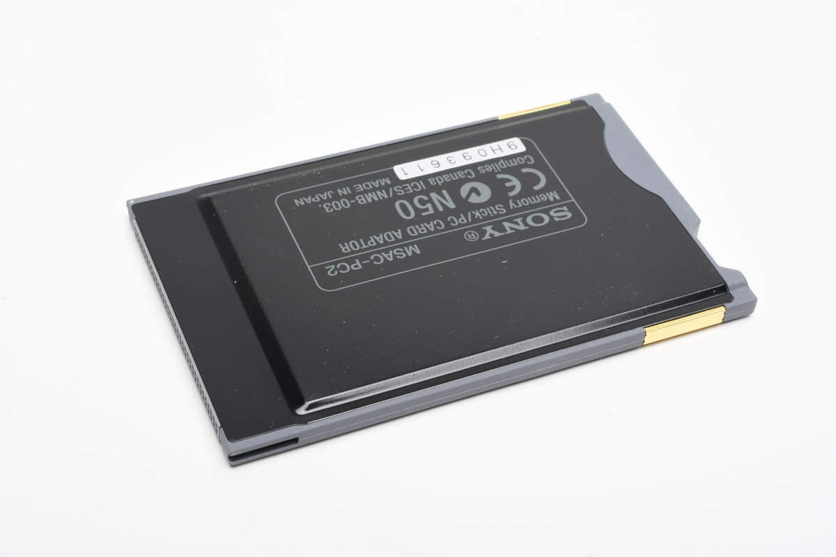 Sony Memory Stick/PC Card Adapter MSAC-PC2