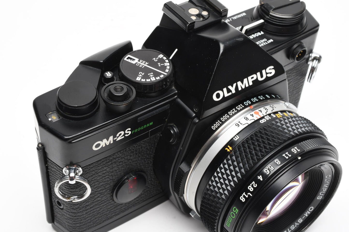 Olympus OM-2S Program 35mm SLR Body w/50mm f1.8, Tested, Very clean