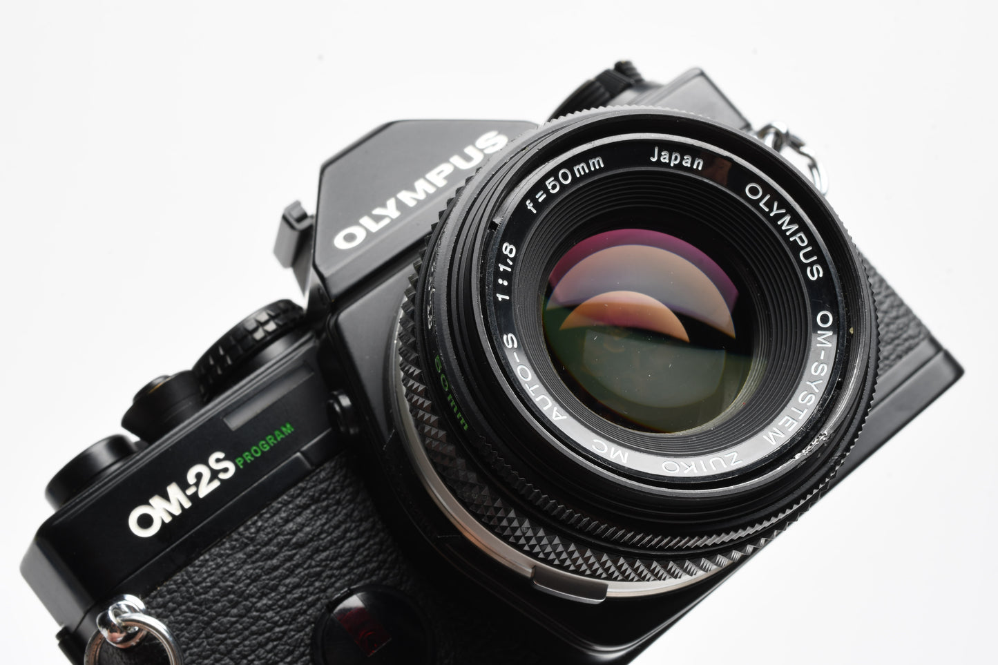 Olympus OM-2S Program 35mm SLR Body w/50mm f1.8, Tested, Very clean