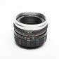Yashica Yashinon 5cm f2.8 prime lens, *Read