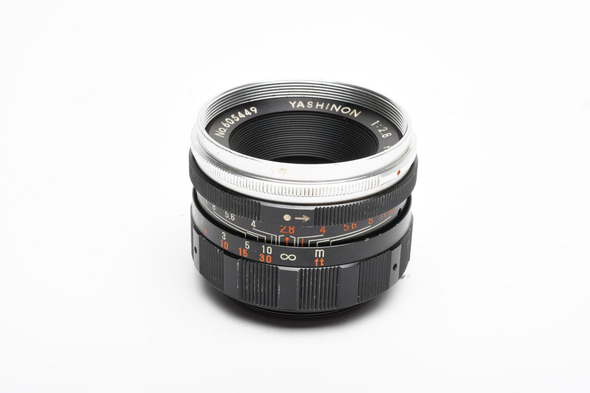 Yashica Yashinon 5cm f2.8 prime lens, *Read