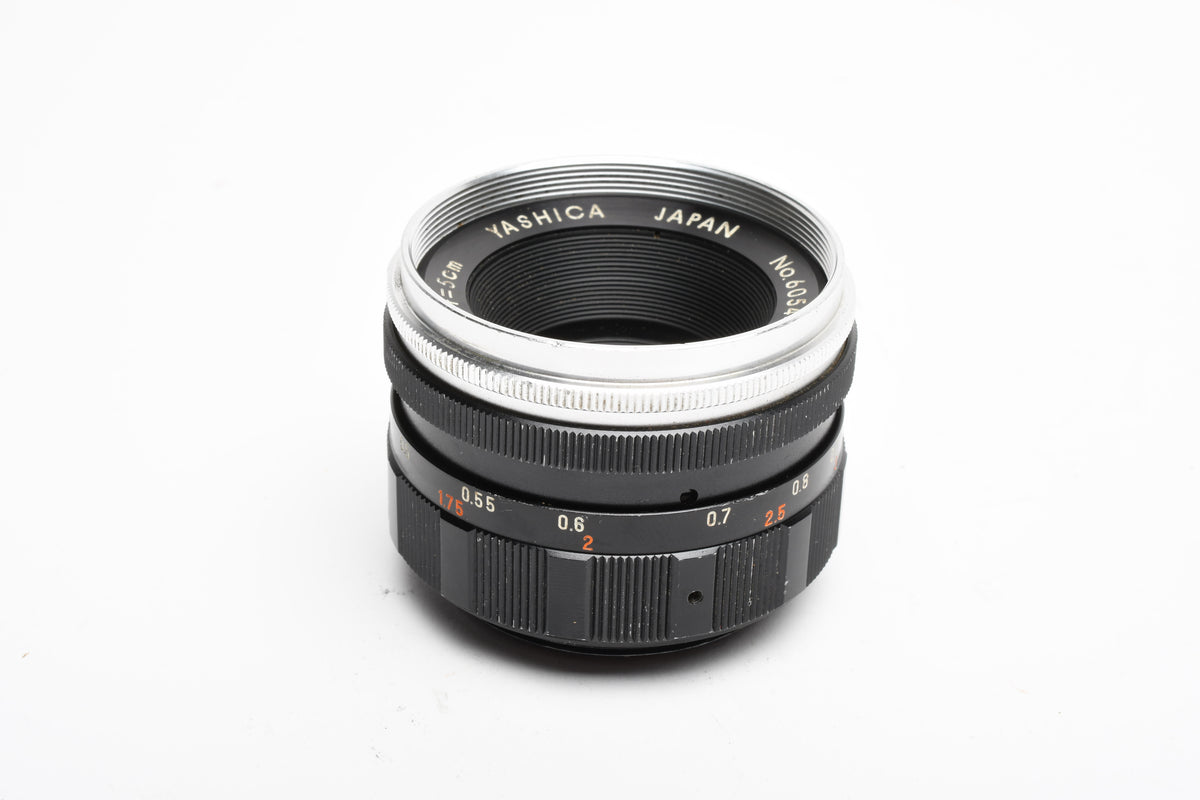 Yashica Yashinon 5cm f2.8 prime lens, *Read