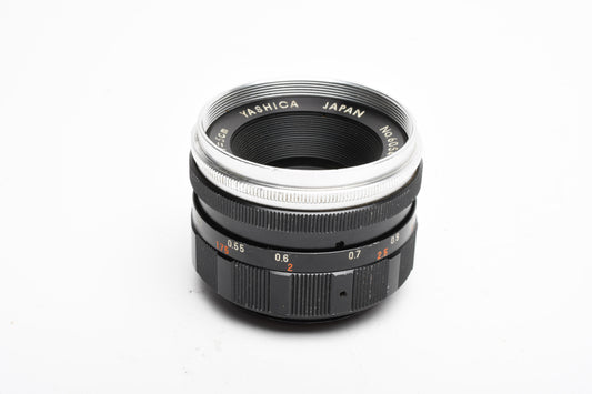 Yashica Yashinon 5cm f2.8 prime lens, *Read