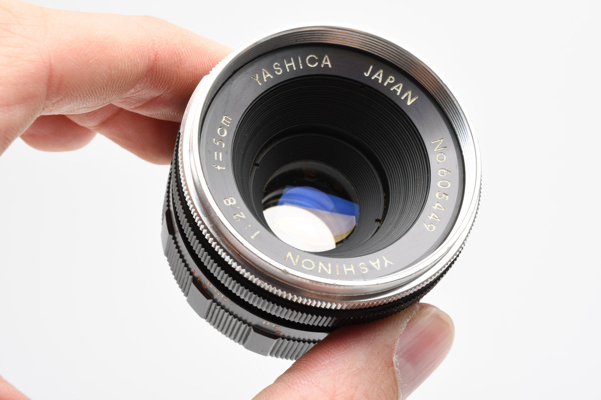 Yashica Yashinon 5cm f2.8 prime lens, *Read