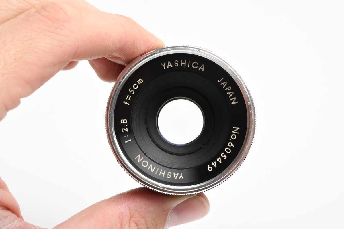 Yashica Yashinon 5cm f2.8 prime lens, *Read